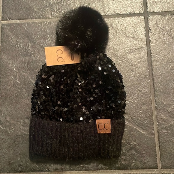 C.C sequin winter hat nwt - Picture 1 of 1